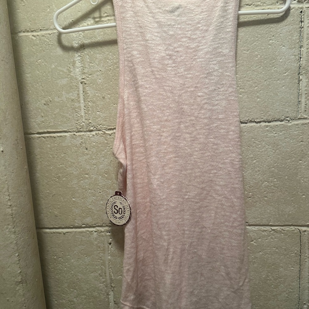 Light Pink Sleeveless Top